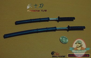 1/6 Accessories for 12 inch Figure Katana Wolf King WK-88001