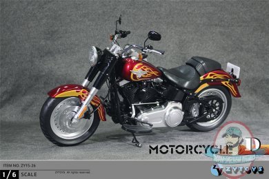 ZYTOYS 1:6 Action Acc Motorcycle Cruiser Special Version ZY-15-26D