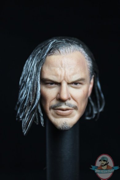 Miscellaneous 1/6 Custom Male Head with Long Hairstyle MIS-H014