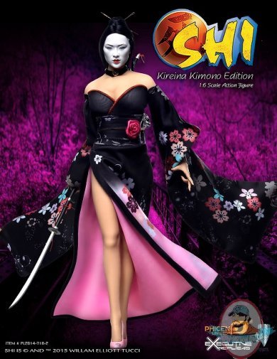 Shi in Kimono 1:6 Scale Collector Figure US Version Phicen pl201471b2 