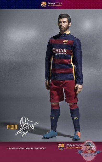 1/6 Scale ZC-194 FCBarcelona 2015/16 Pique Home Kit ZC World