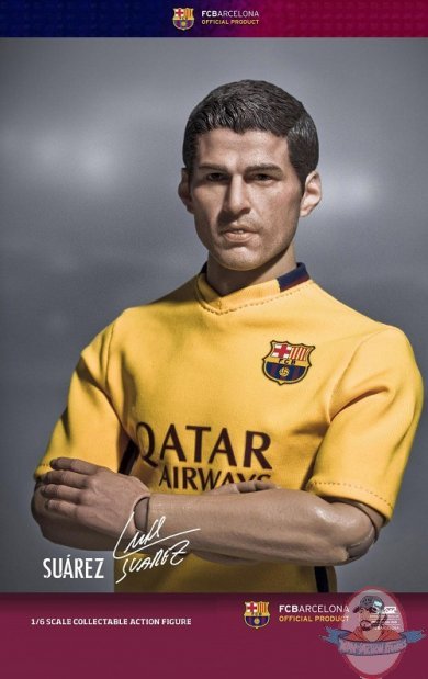 1/6 Scale ZC-197 FCBarcelona 2015/16 Suarez Away Kit ZC World