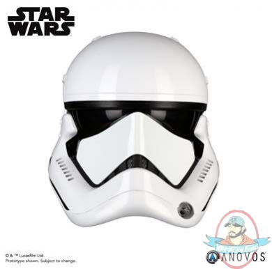Star Wars First Order Stormtrooper The Last Jedi Helmet Anovos 