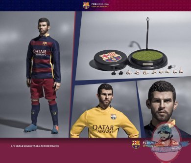 1/6 Scale ZC-207 FCBarcelona 2015/16 Pique Deluxe Version ZC World