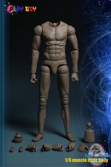 1/6 Scale Action Figure Muscle Body PT-MB002 Play Toy