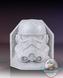 Star Wars Stormtrooper Stoneworks Faux Marble Bookend Gentle Giant