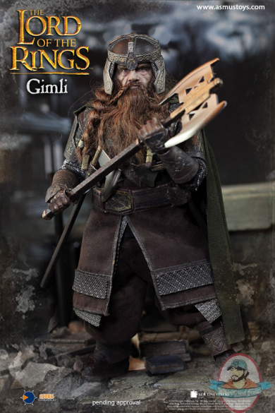 1:6 The Lord of the Rings Series Gimli Asmus Toys ASM-LOTR018