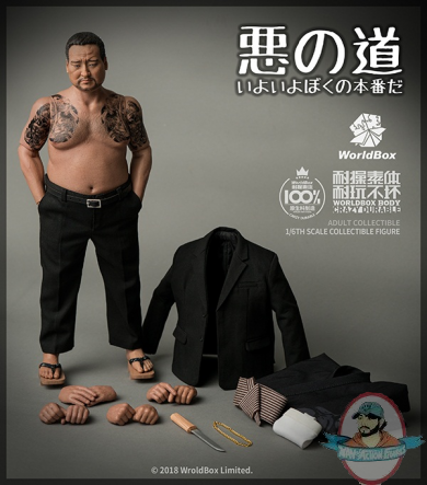 Worldbox 1/6 Scale Way of Yakuza Collectible Figure AT026