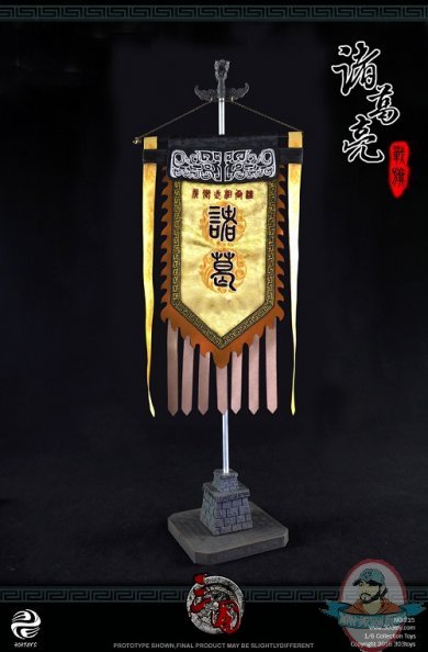 303 Toys 1:6 Three Kingdoms Series Banner Suite of Zhuge Liang