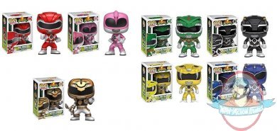 POP! TV Power Rangers Set of 7 Vinyl Figure by Funko