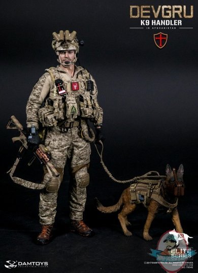 1/6 DAM Elite Series DEVGRU K9-handler in Afghanistan DAM-78040