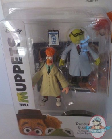 The Muppets Select Wave 2 Bunsen And Beaker Tru Diamond Select