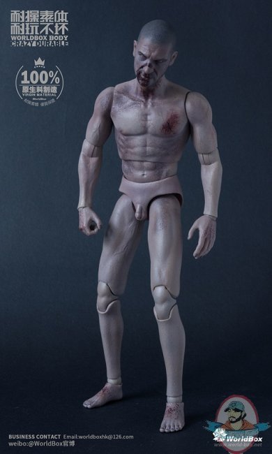 WORLD BOX 1:6 Durable Body Zombie Durable Body Set WB-AT019