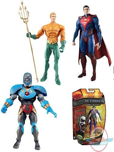 DC Unlimited 2013 Series 3 Set of 4 Action Figures by Mattel