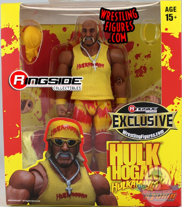 Hulk Hogan "Yellow Hulkamania" Exclusive Storm Collectibles