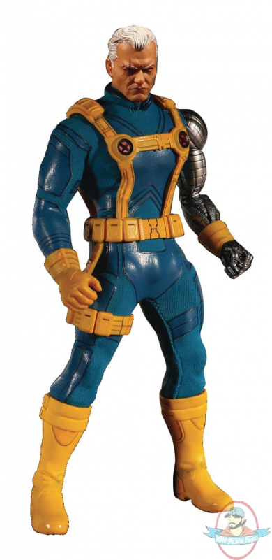 The One:12 Collective Marvel PX Cable X-Men Edition Figure by Mezco