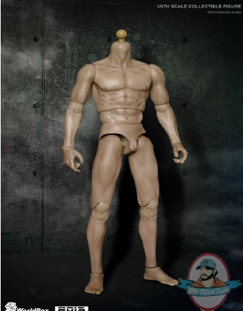 1/6 Collectible Anatomically Articulate Body Without Head Carving JC