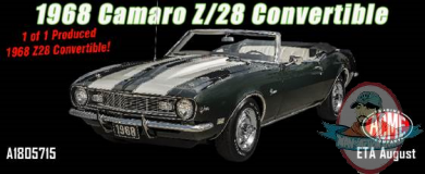 1:18 Scale 1968 Chevrolet Camaro Z/28 Convertible by Acme