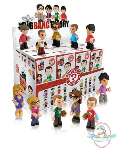 The Big Bang Theory Mystery Mini Figure Case of 24 pieces Funko