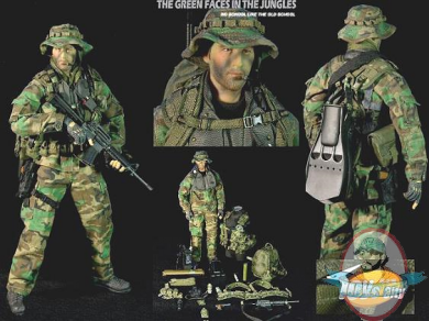The Green Faces In The Jungles U.S.Navy Seal Toys City