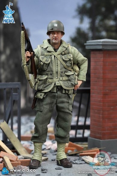 1/12 Palm Hero WWII US 2nd Ranger Battalion Series 1 Captain Miller 