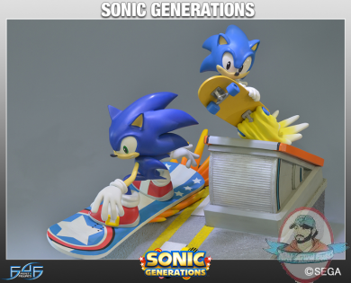 Sonic Generations Diorama First 4 Figures