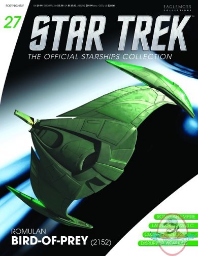 Star Trek Starships Magazine #27 Romulan Bird of Prey 21 Eaglemoss 