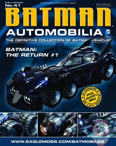 Dc Batman Automobilia Magazine #41 The Return #1 Eaglemoss