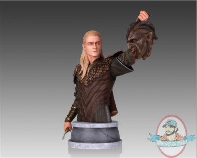 Lord of The Rings Legolas Mini Bust Mini Bust by Gentle Giant JC Used