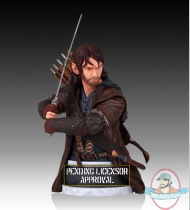 The Hobbit Kili the Dwarf Mini Bust by Gentle Giant 