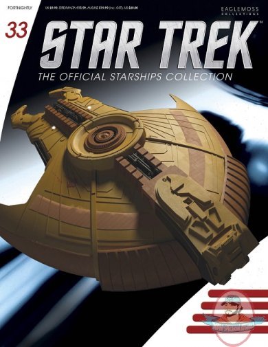 Star Trek Starships Magazine #33 Cardassian Hideki Class Eaglemoss 