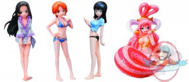 One Piece Heroine Half Age Characters 8 Pieces by Bandai