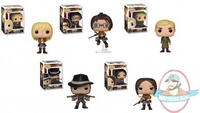 Pop Animation Attack On Titan Season 3 Set Of 5 Figures Funko