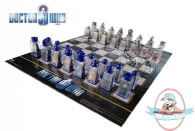 Doctor Who Lenticular Animated Chess Set by Underground Toys