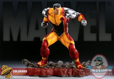 Marvel Colossus Polystone Statue Exclusive by Sideshow Used JC