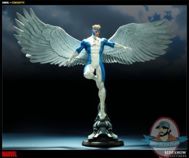 Marvel Angel Polystone Statue Exclusive by Sideshow Used JC