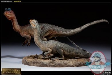 Dilophosaurus Maquette by Sideshow Collectibles