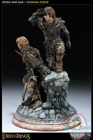 The Lord of the Rings Frodo and Samwise Polystone Statue Sideshow 