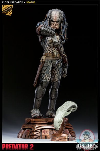Predator 2 Elder Predator Statue Exclusive Sideshow Collectibles JC