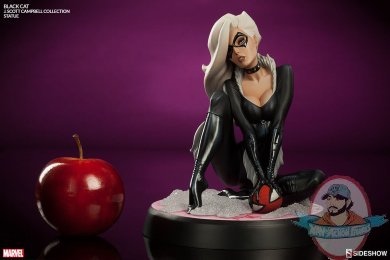 Marvel Spider-Man Black Cat J Scott Campbell Polystone Sideshow 200232