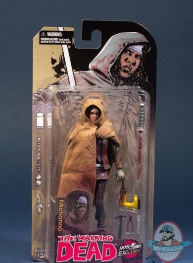 SDCC 2012 Walking Dead Bloody Michonne Action Figure by Mcfarlane