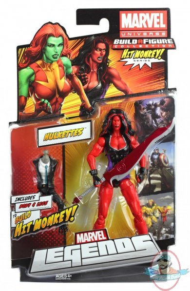 Marvel Legends 2013 Wave 1 Red She Hulk Action Figure by Hasbro