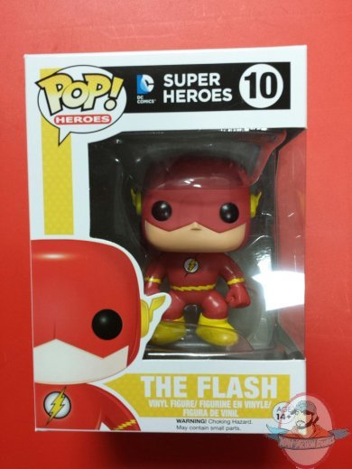 DC Superheroes The Flash Pop! Heroes Vinyl Figure by Funko