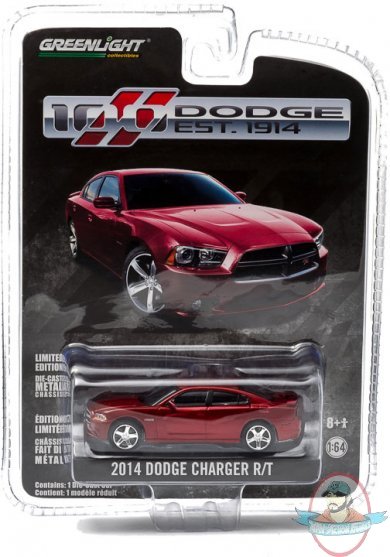 1:64 Anniversary Collection Series 1 2014 Dodge Charger R/T Greenlight