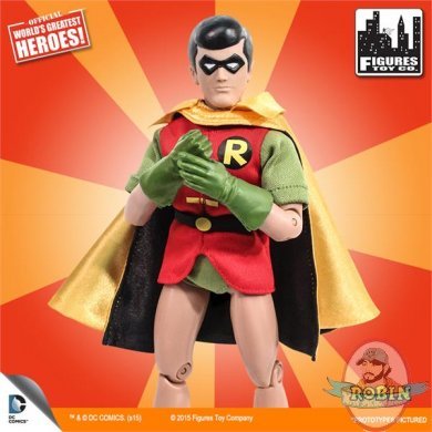 Super Friends Robin Retro 8 Inch  Series 1 Figures Toy Company