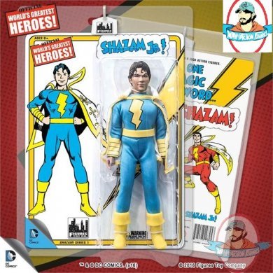 Shazam Retro 8 Inch Series 1 Shazam Jr. Figure by Figures Toy Company