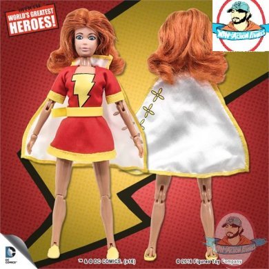 Shazam Retro 8 Inch Series 1 Mary Marvel Figure by Figures Toy Company