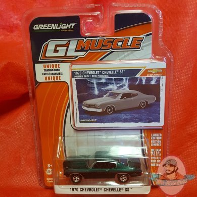 1:64 GL Muscle Series 17 1970 Chevy Chevelle Greenlight GREEN MACHINE