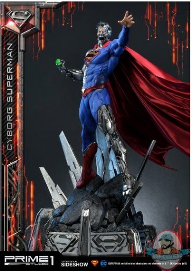 1/3 Scale Dc Cyborg Superman Statue By Prime 1 Studio 904318