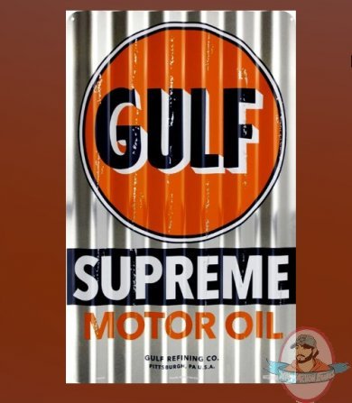 Gulf Supreme Corrugated Large Sign by Signs4Fun